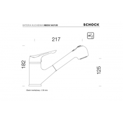 Bateria Schock NEOS 542120 CHROM
